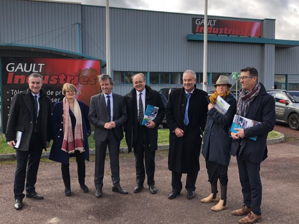 Visite de Gault Industrie à Dieppe