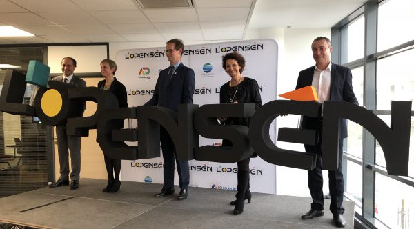 Inauguration de l'Opensèn à Rouen