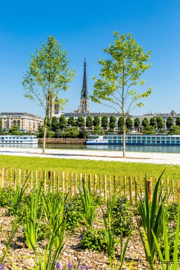 Rouen left bank quays