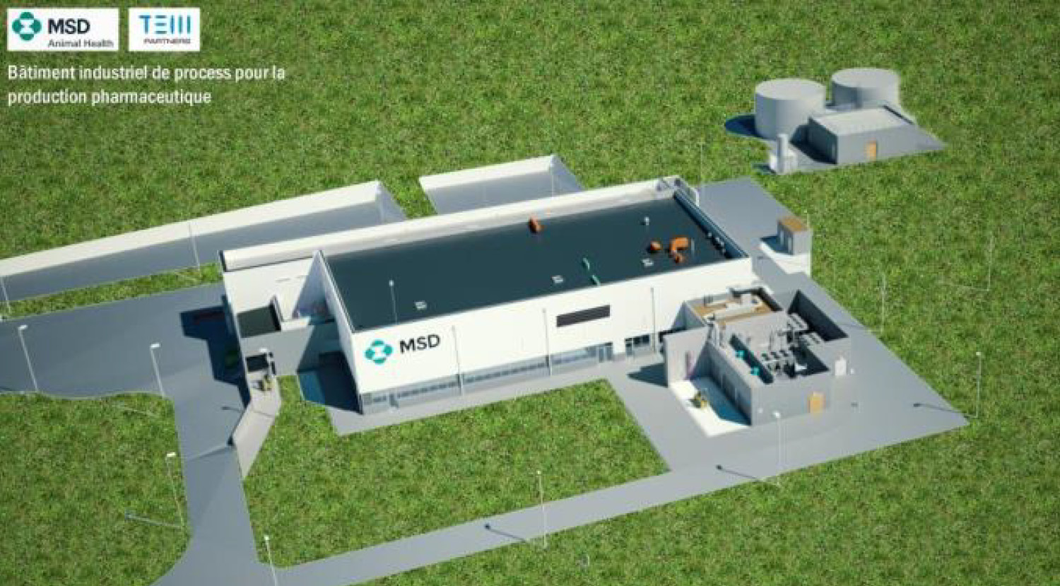 MSD Animal Health accroît ses capacités de production en France !