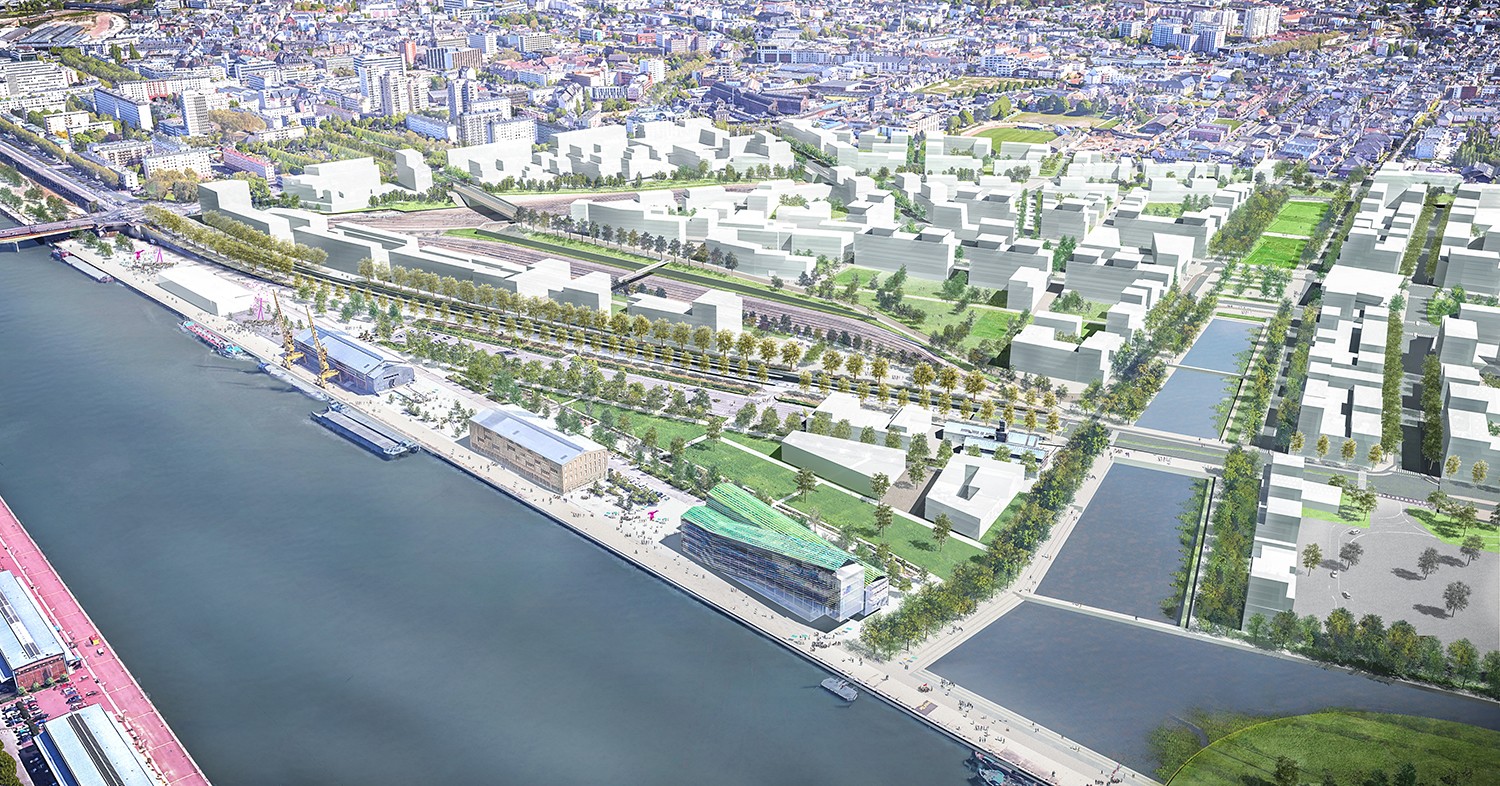 Une implantation sur le nouveau quartier Flaubert à Rouen