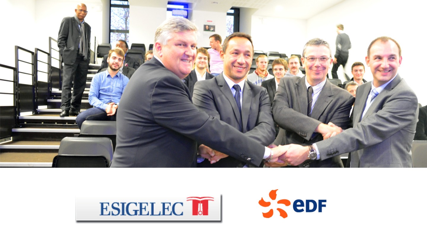 L’ESIGELEC renforce son partenariat avec le groupe EDF