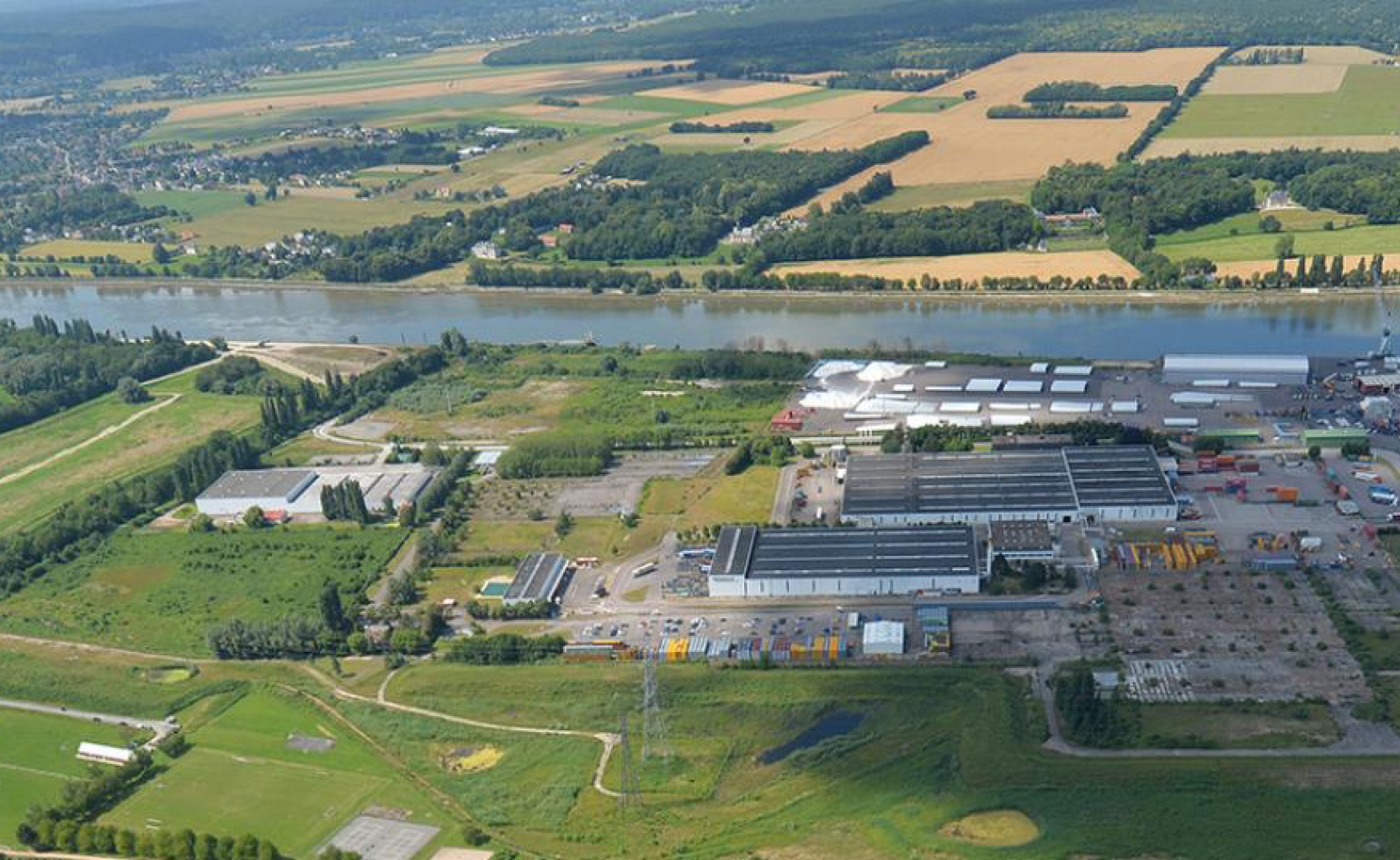 50 hectares clefs en main disponibles sur le port de Rouen