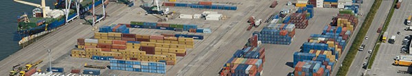 Container terminal Rouen Vallee de Seine ©P. Boulen Container terminal Rouen Vallee de Seine ©P. Boulen