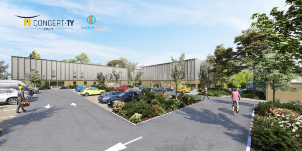 Le Village d'entreprises Activity au Sud de Rouen proposera, en 2022, 6 000 m² de locaux mixtes.