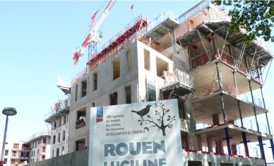 Quartier Rouen Luciline : Vista sort de terre et Vinci Construction s’y installe