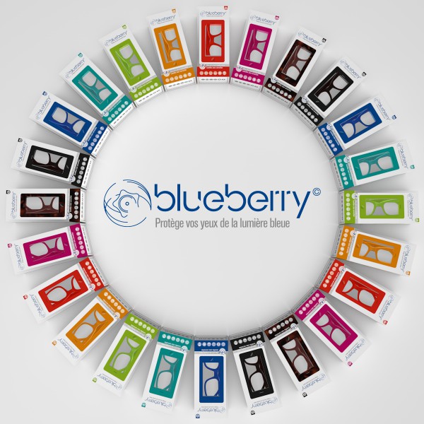 lunettes Blueberry© startup rouen