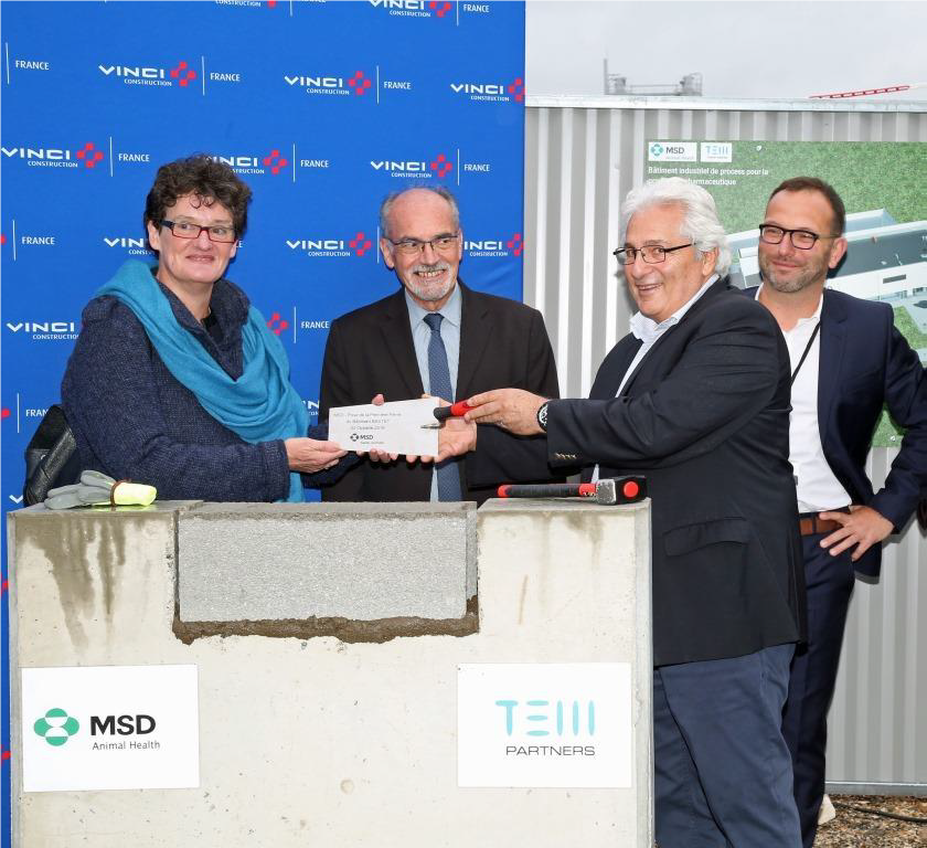 MSD Animal Health accroît ses capacités de production en France