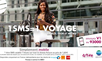 Première en France : Astuce lance l’achat de titre de transport par simple SMS