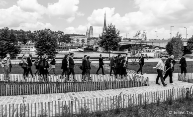Aménagement des quais bas rive gauche de Rouen : une nouvelle étape franchie !