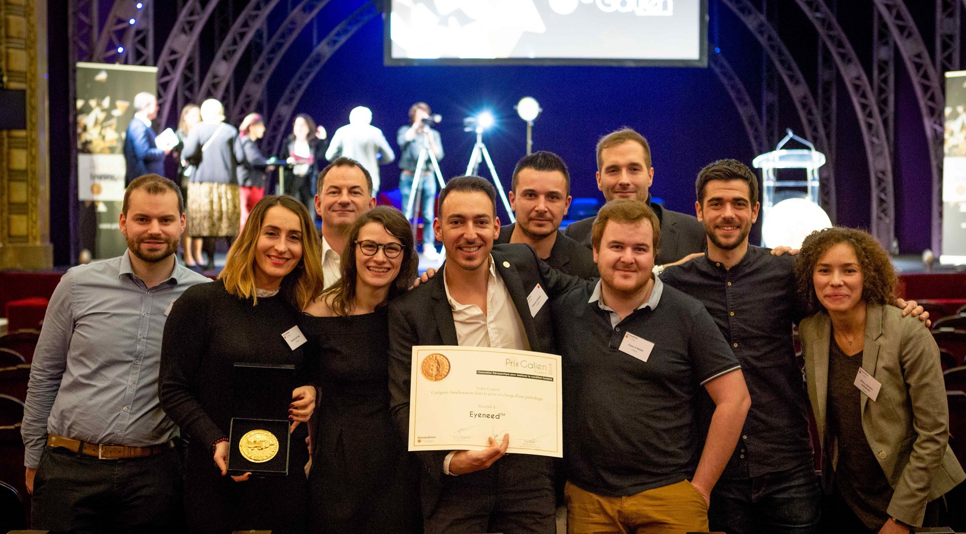 La startup Eyeneed remporte le prix Galien !